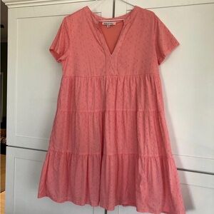 Harlow & Rose ~ Medium ~ Eyelet pink dress